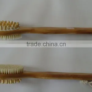Bamboo Cleaning Body Massage Brush thumbnail-1