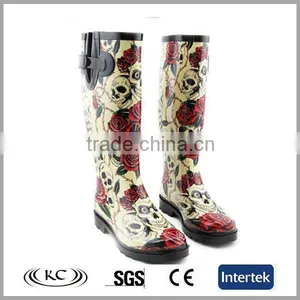 Wholesale Europe Custom Flower Bulk Wellington Boots Canada thumbnail-1