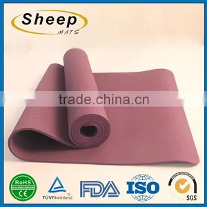 Sales Promotion Fitness Anti-slip Eco-friendly Tpe Yoga Mat Recycled thumbnail-1