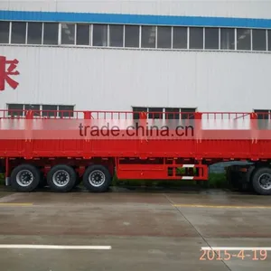 3 Axle 60t-100ton Cargo Trailer thumbnail-4