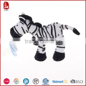 Custom Plush Stuffed Toy Funny Pacifier Baby Pacifier With Plush Toy thumbnail-4