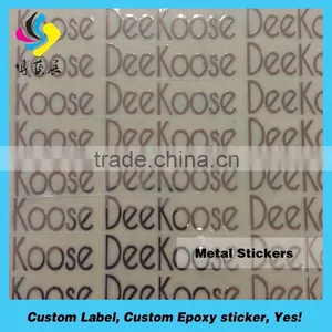 Self Adhesive 3D Metal Separating Nameplate,name Tag Metal Logo Plate thumbnail-6