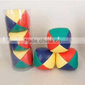 Cheap Mini PVC/PU Customize High Quality Hacky Sack Juggling Ball Promotion Gift for Kids Play Sand Filled Balls thumbnail-3