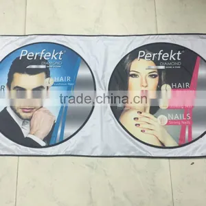 Car Front Window Sunshade/nylon Full Color Printing/customized Logo Design thumbnail-1