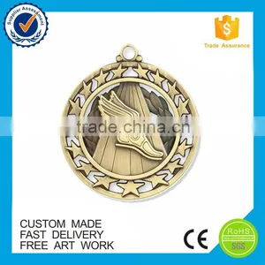 SPORT Theme and Metal Material Sport Running Medal thumbnail-1
