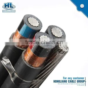 33KV Multi-conductor Melita Electrical Power Aerial Bundel Cable Aluminum Wire ABC Cable thumbnail-1