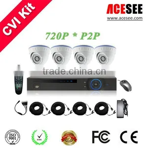 2015 Hot Indoor HD 700tvl 4CH Dvr Kit Cctv Camera System Manufacturer OEM thumbnail-1