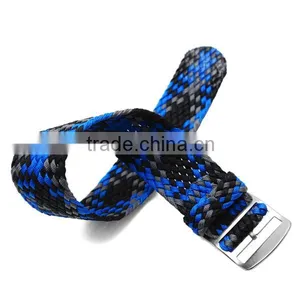 Multi-color High-quality Fancy Woven Perlon Watch Bracelets thumbnail-6