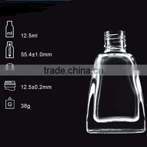 1OZ Big Glass Nail Polish Lacquer Bottle /Nail Polish Glass Package thumbnail-1