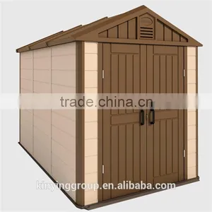 High Quality HDPE Plastic Garden Shed Tool Storage House thumbnail-3