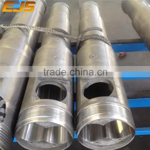 Zhou Shan Conical Twin Screw Barrel for PVC / PP Extruder Machine thumbnail-3