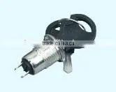 12mm Electrical Key Switch,key Switch 12v,metal Touch Key Switch thumbnail-1