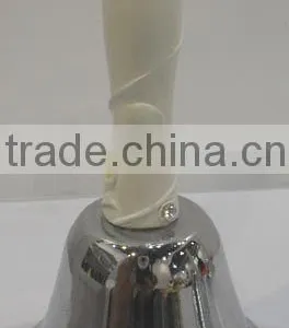 4.8'' Metal Hand Bell A12-H01-MJA With Painted Design for Celebration (E519) thumbnail-1