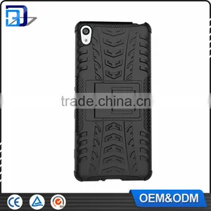 New Products Slim 2 in 1 PC + TPU Hybird Armor Rugged Case Cover for Sony Xperia XA With Stand, for Sony Xperia xa Case thumbnail-3