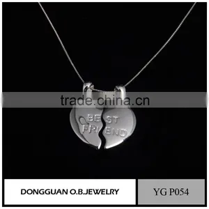 China Wholesale New Design Broken Heart Pendants for Party Jewelry On Wholesale thumbnail-3