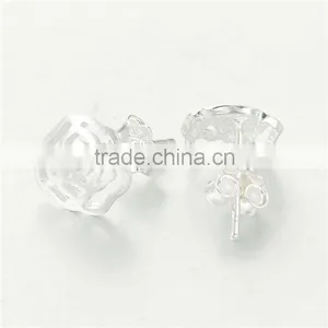 2 Gram Gold Beautiful Designed Earrings,Rose Gold Earrings for Women FE255 thumbnail-2