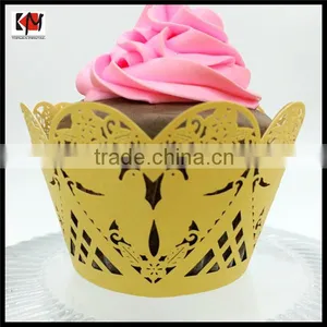 China New Yellow Cupcake Wrapper thumbnail-2