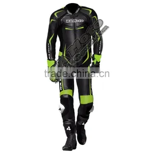 Motorcycle Leather Suit, One Piece thumbnail-3