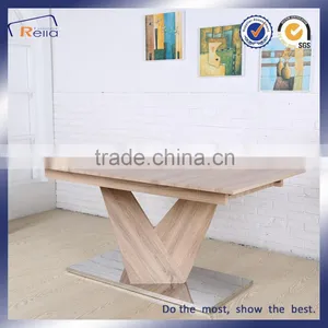 Hot Sale MDF Extended Dining Tables Living Room Furniture thumbnail-4
