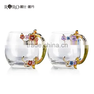 RORO Glass Water Cup Craft Pewter Craft Home /household Decoration World Brand thumbnail-2