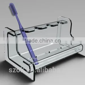 High Claer Acrylic Custom Handmade Bathroom Display Wholesale thumbnail-1