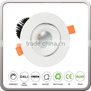 6W 9W Ceiling Recessed LED Down Light for Villa Hotel Shopping Mall thumbnail-4