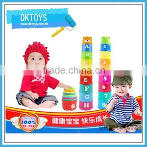 Play And Learn Stacking Blocks Baby Toys Plastic Cup Stacking thumbnail-1