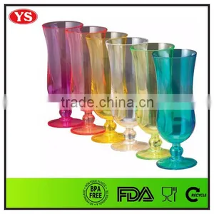 Cheap Food Grade Single Wall Plastic 15oz Standard Stem Hurricane Glass thumbnail-4