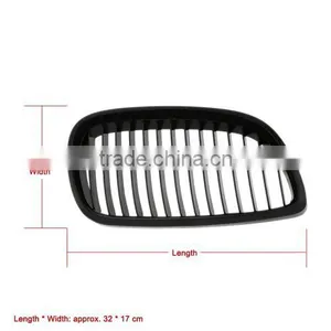 One Pair Front Black Grille Grilles for E92 E93 06-10 thumbnail-2