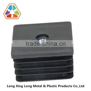 M 45*45*3.5*M8 PP Plastic Pipe Plug for Office and House Furniture thumbnail-1
