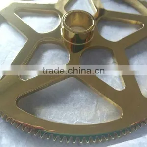 Good Smooth Precision Titanium Gear Ring With CNC Hobbing thumbnail-1
