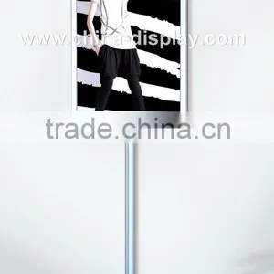 Floor Standing Snap Open Menu Stand Holder Food Display thumbnail-1