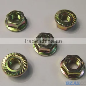 DIN6923 Brass Flange Nut thumbnail-1