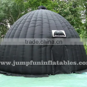 JFIT-706 Inflatable Science Dome Black Dark Inflatable Dome Tent,Projection Inflatable Dome Igloo for Selling thumbnail-1