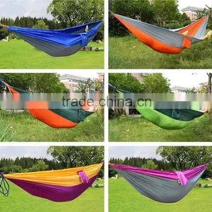 Hot New Products for 2016 Adventurer Parachute Fabric Travel Hammock thumbnail-5
