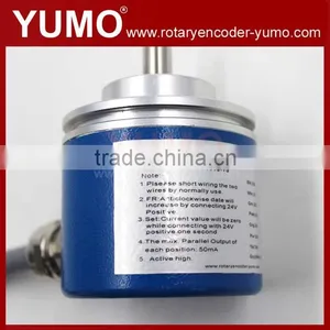YUMO ASC5810G58mm 10mm 10 Bit SSI 5V 24V IP56 Custom Made SSI Encoder Manufacturers Absolute Rotary Encoder thumbnail-4