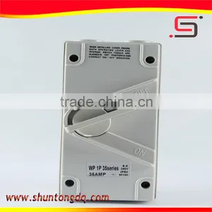 20A Electric Double Pole 3 Phase Waterproof Isolating Switches thumbnail-1