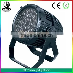 36x3W 4 in 1 Rgba LED Par Light/ Led PAR Can for Party & Disco Night Club Decorating Led Light System thumbnail-1