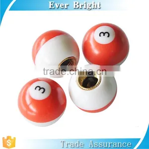 Hot Sale Nice Performance Anti Dust Billiards no 3 Car Tire Valve Cap thumbnail-1