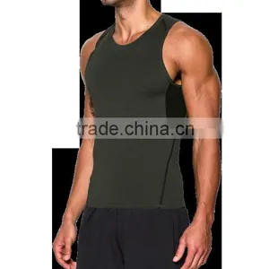 Factory Breathable Wholesale Custom Men Sports Gym Fitness Wear Clothes Tank Tops thumbnail-6