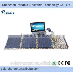 Factory Outlet Wholesale Foldable 30W Solar Cell Panel for Outdoor Use thumbnail-1