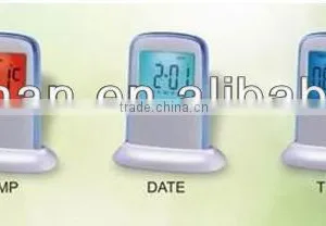 Digital Barometer Thermometer Hygrometer Clock thumbnail-1