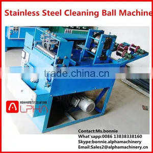 Stainless Steel Pot Scourer Machine /Cleaning Ball Making Machine thumbnail-1