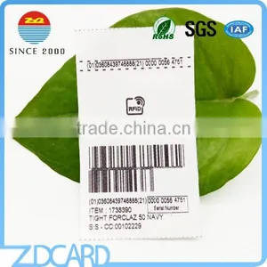 ABS/PPS/Silicon Temperature-resist RFID Laundry Sticker For Clothes Management thumbnail-4