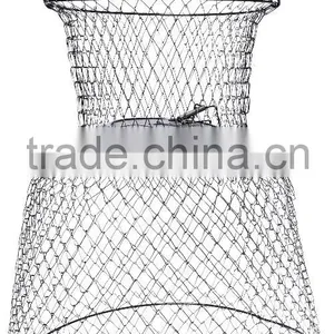 Collapsible Wire Mesh Fish Trap, Foldable Fishing Tackle thumbnail-1