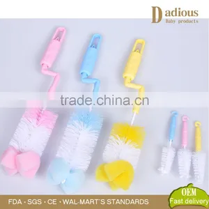 Durable Baby Cleaning Brus High Quality Baby Bottle Nylon Brush thumbnail-3