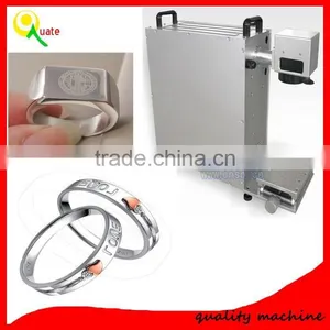 Lowest Price Fiber Laser Marking Machine for Gold Ring Marking With Best Quality From China Factory thumbnail-1