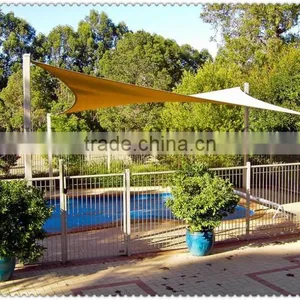 HDPE Green Sunshade Sail Tent thumbnail-1