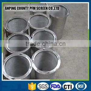 High Efficiency Cylindrical Stainless Steel Filter Cartridge thumbnail-1