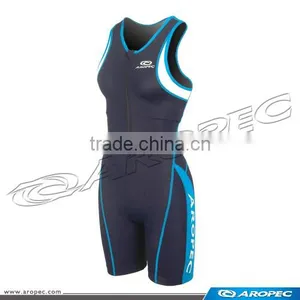 Panther Lady Triathlon Short John One Piece Lycra Running Suit thumbnail-2